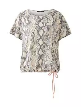 Футболка Oui, цвет lt stone grey