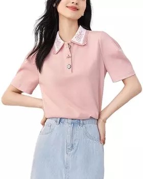 Футболка Ounixue, розовый