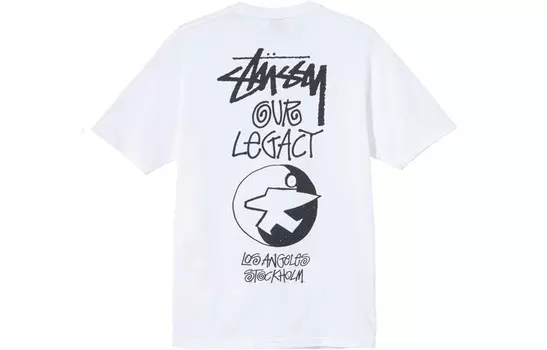 Футболка Our Legacy X унисекс Stussy, белый