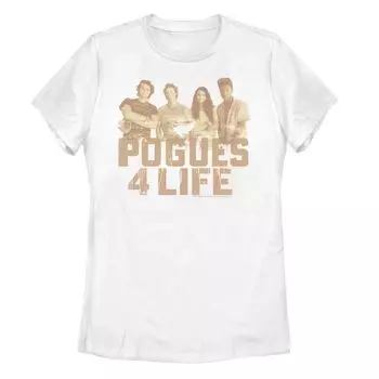 Футболка Outer Banks Pogues 4 Life для юниоров с портретом Licensed Character