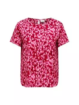 Футболка over fit Only Carmakoma, красный