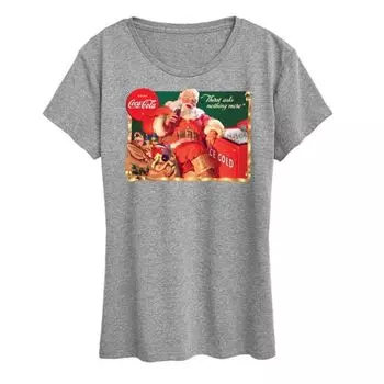 Футболка oversize с принтом Coca-Cola и кулером со льдом Licensed Character, серый
