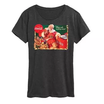 Футболка oversize с принтом Coca-Cola и кулером со льдом Licensed Character, серый