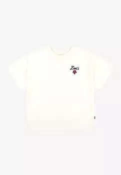 Футболка OVERSIZED ROSE TEE Levi's, кремовый