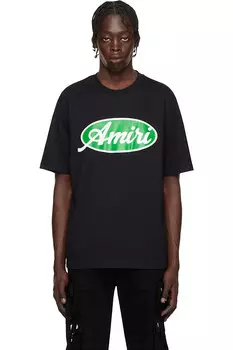 Футболка овального кроя Amiri Amiri, черный