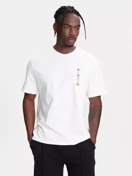 Футболка оверсайз 3BL0U10A1 United Colors Of Benetton, белый