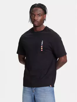 Футболка оверсайз 3BL0U10A1 United Colors Of Benetton, черный