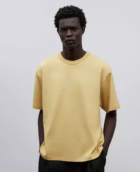 Футболка оверсайз Adolfo Dominguez, желтый