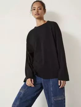 Футболка оверсайз Aimee HUSH, черный