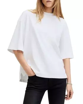 Футболка оверсайз Amelie ALLSAINTS, белый