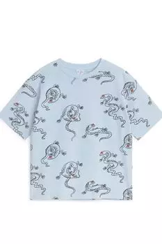 Футболка оверсайз Arket, синий