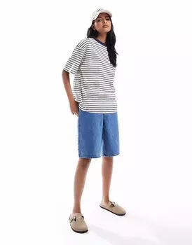 Футболка оверсайз ASOS DESIGN в полоску