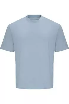 Футболка оверсайз AWDis 100, синий