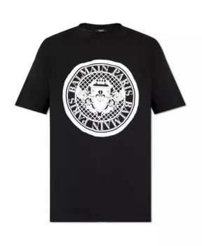 Футболка оверсайз Balmain, черный