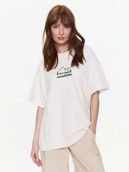 Футболка оверсайз Bdg Urban Outfitters, экрю