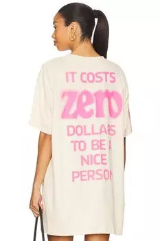 Футболка оверсайз «бойфренд» The Mayfair Group, cream