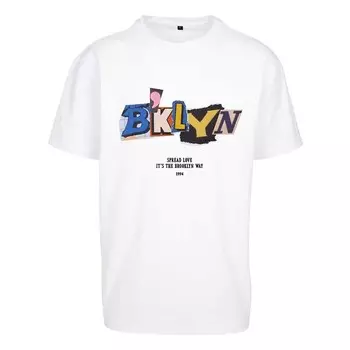 Футболка оверсайз Brklyn Mister Tee, белый