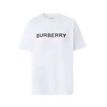 Футболка оверсайз Burberry, белый