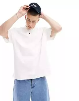Футболка оверсайз цвета экрю River Island Studio