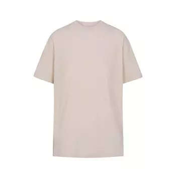 Футболка оверсайз длинного типа SKIMS Relaxed Tees, цвет Stone