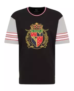 Футболка оверсайз для колледжа dangelantonio Carlo Colucci, черный