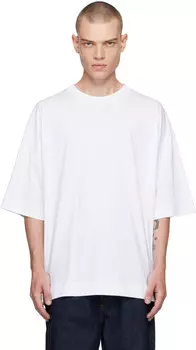 Футболка оверсайз Dries Van Noten, белый