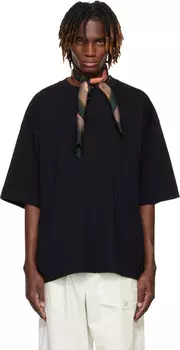 Футболка оверсайз Dries Van Noten, черный