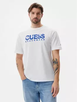 Футболка оверсайз F5GI11 I3Z14 Guess, белый