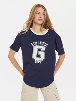 Футболка оверсайз Gap, синий