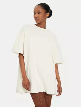 Футболка оверсайз Gestuz, бежевый