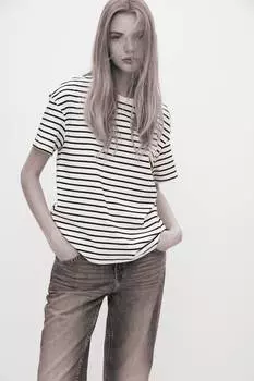 Футболка оверсайз H&M, мультиколор