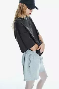 Футболка оверсайз H&M, серый