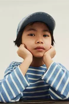 Футболка оверсайз H&M, синий