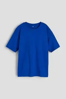 Футболка оверсайз H&M, синий