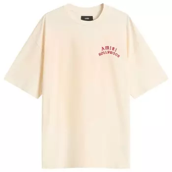 Футболка оверсайз Hollywood Amiri, белый