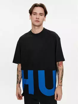 Футболка оверсайз Hugo, черный