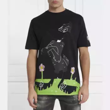 Футболка оверсайз Iceberg, черный