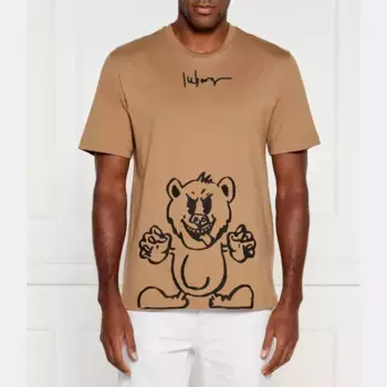 Футболка оверсайз Iceberg, коричневый