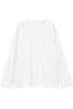 Футболка оверсайз из хлопка пима ARKET