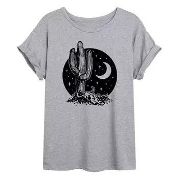Футболка оверсайз Junior's Desert Cactus Moon Licensed Character