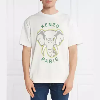 Футболка оверсайз Kenzo, белый