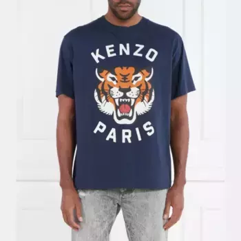 Футболка оверсайз Kenzo, синий