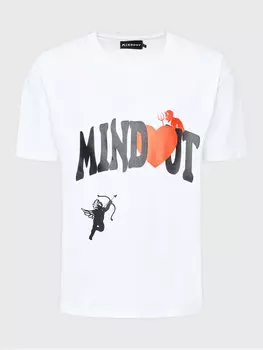 Футболка оверсайз Mindout, белый