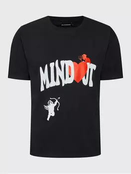 Футболка оверсайз Mindout, черный