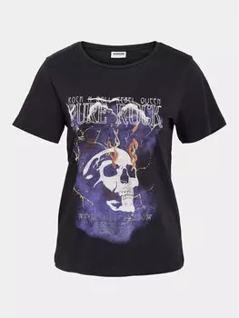 Футболка оверсайз Noisy May, черный