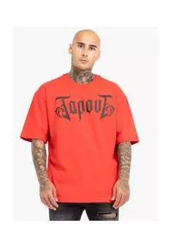 Футболка оверсайз просто верь Tapout, мультиколор