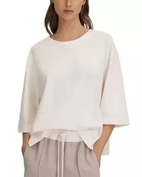 Футболка оверсайз REISS Cassie, белый