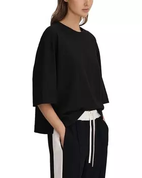 Футболка оверсайз REISS Cassie, черный