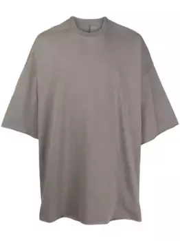 Футболка оверсайз Rick Owens, серый