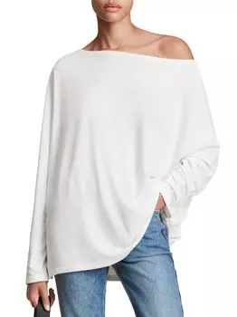 Футболка оверсайз Рита AllSaints, белый